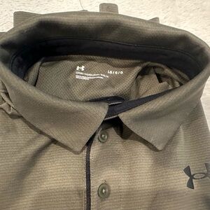 Under Armour Dark Olive Polo Shirt